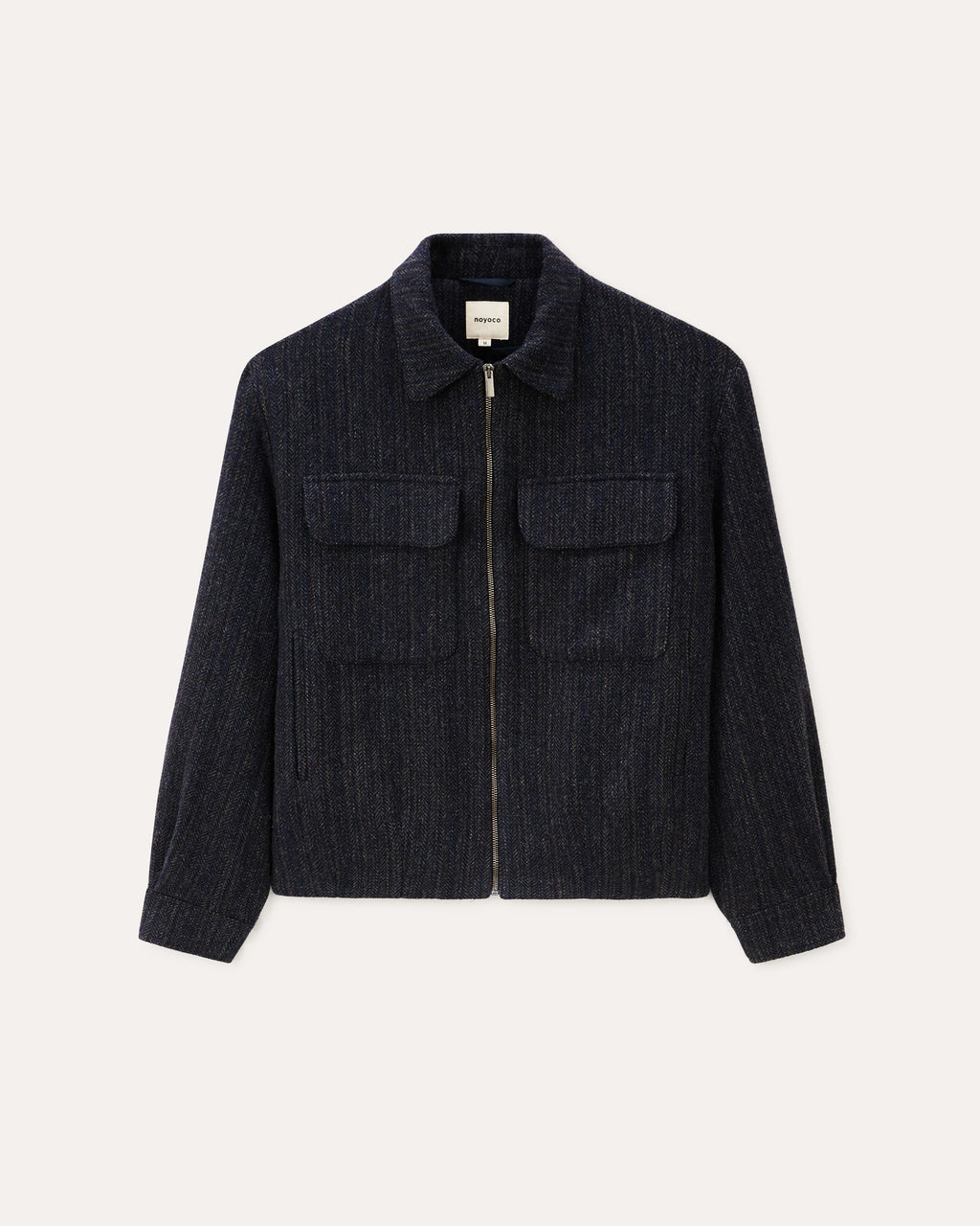 Veste Kinsale Navy Herringbone