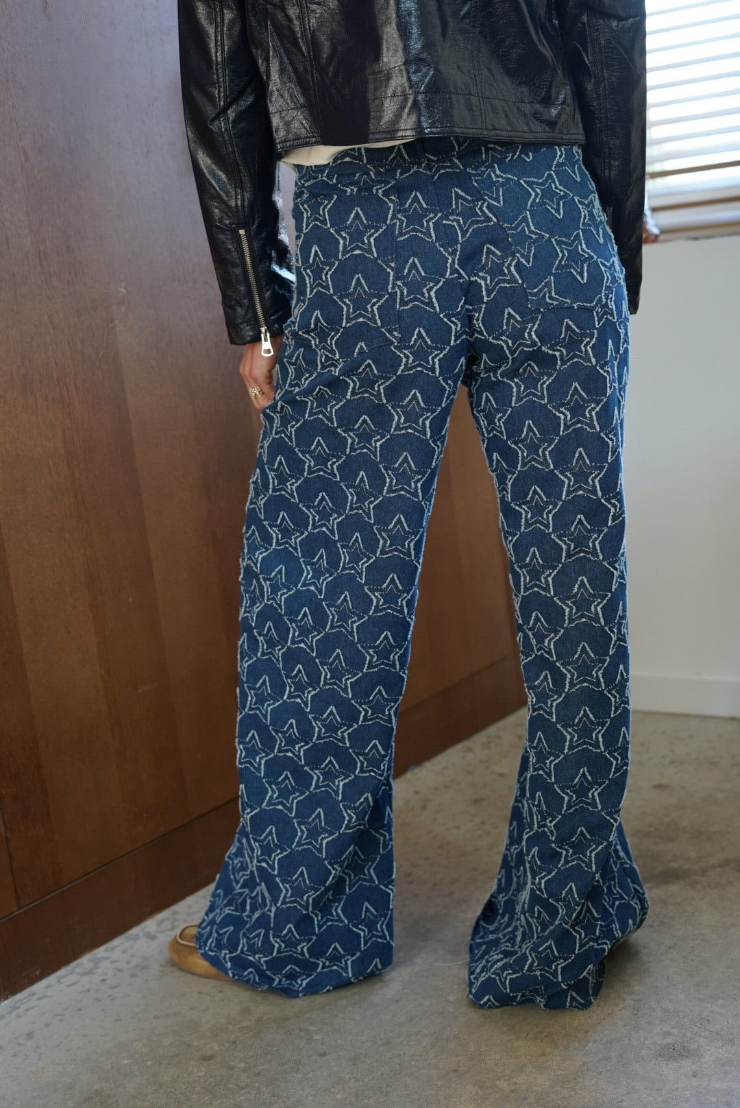 Isaac Extra-Wide Star Jeans