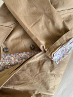Veste Trench Edith En Coton Liberty Camel