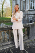 Pantalon Droit Erine - Crème