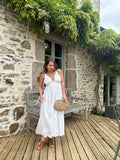 Vestido Largo Louisa - Blanco