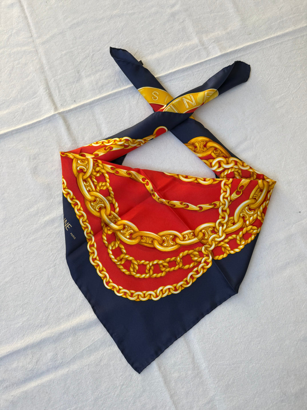 Céline Scarf – Chains And Medallions