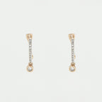 Pendientes “Dijes Criollos” D0.1/30Ct – Oro Amarillo 375/1000