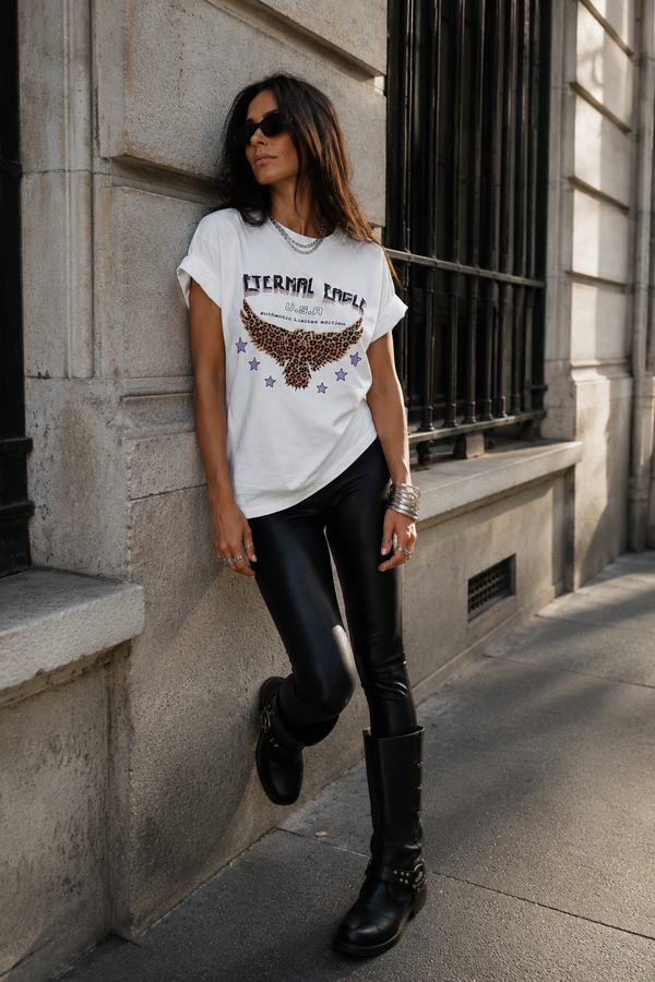 Tee Shirt Eagle - Blanc