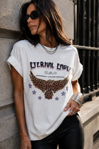 Tee Shirt Eagle - Blanc