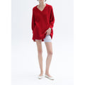 Pull Col V - Coccinelle Chine - Femme