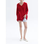 Pull Col V - Coccinelle Chine - Femme