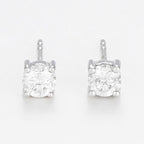 "Eternelle" Earrings D0.50Ct/2 - 750/1000 White Gold