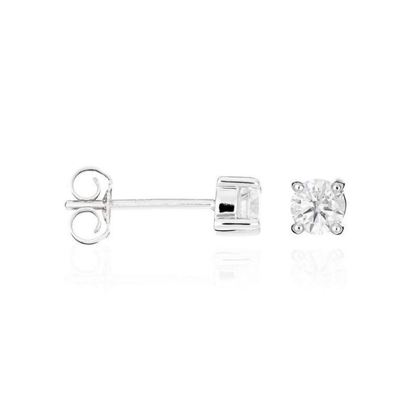 Pendientes de Diamantes “Eternelle” 0.50Ct/2 – Oro Blanco