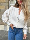 Irène beige cardigan