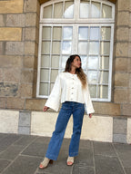 Cardigan Judith Blanc Cassé