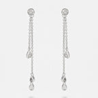 Boucles D'Oreilles "Diamond Falls" Diamant 0,1/38