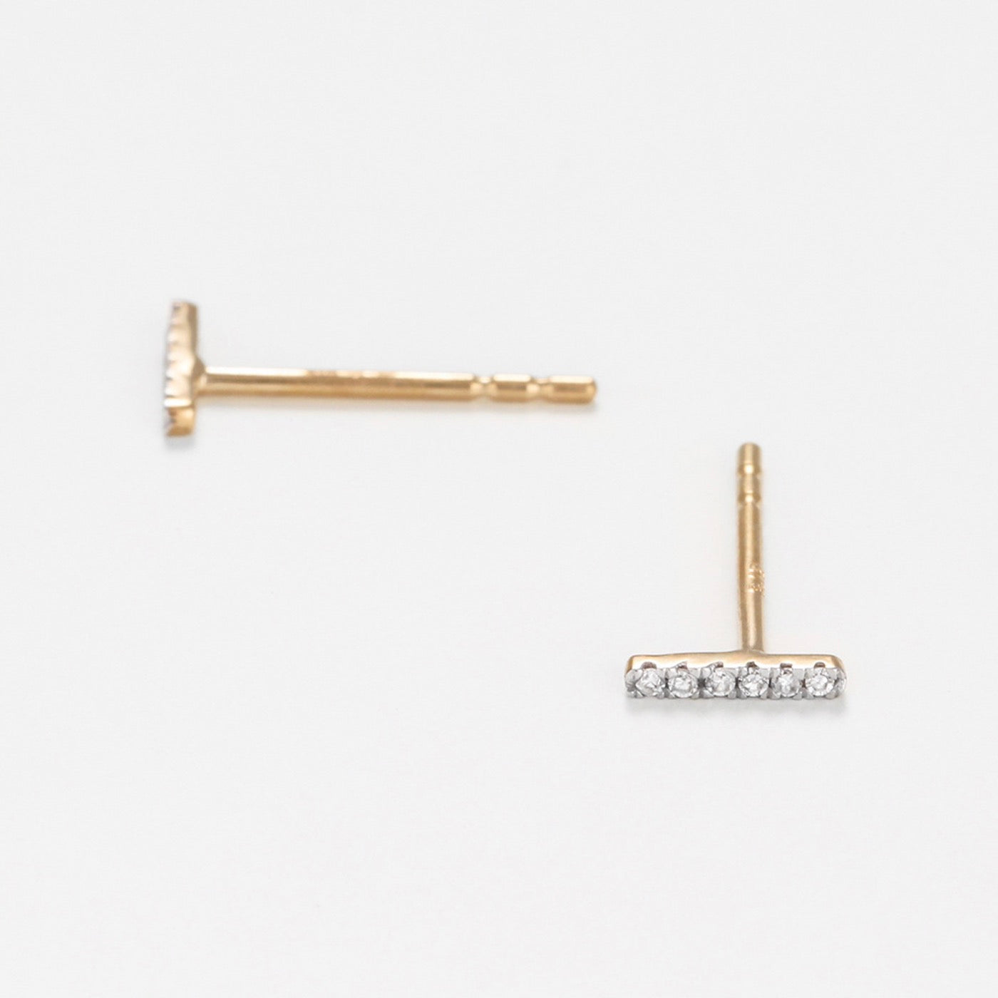 Orecchini "Precious Barrette" Diamanti 0,03/12