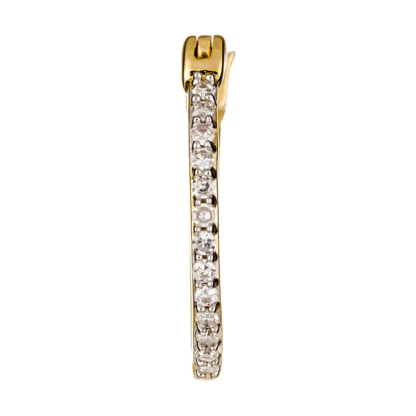 Pendientes “Sublime Criollo” D0.10Ct/26 – Oro Amarillo 375/1000
