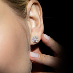 “Carré Richesse” Diamond Earrings 0.25/116 – 375/1000 White Gold