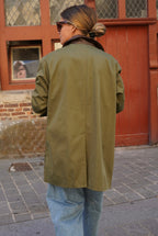 Veste Mi-Longue Constance Kaki