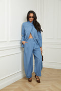 Pantalones Aya - Azul