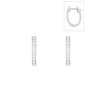 Pendientes "Pura Seducción" Diamantes 0.20/20 - Oro Blanco 375/1000