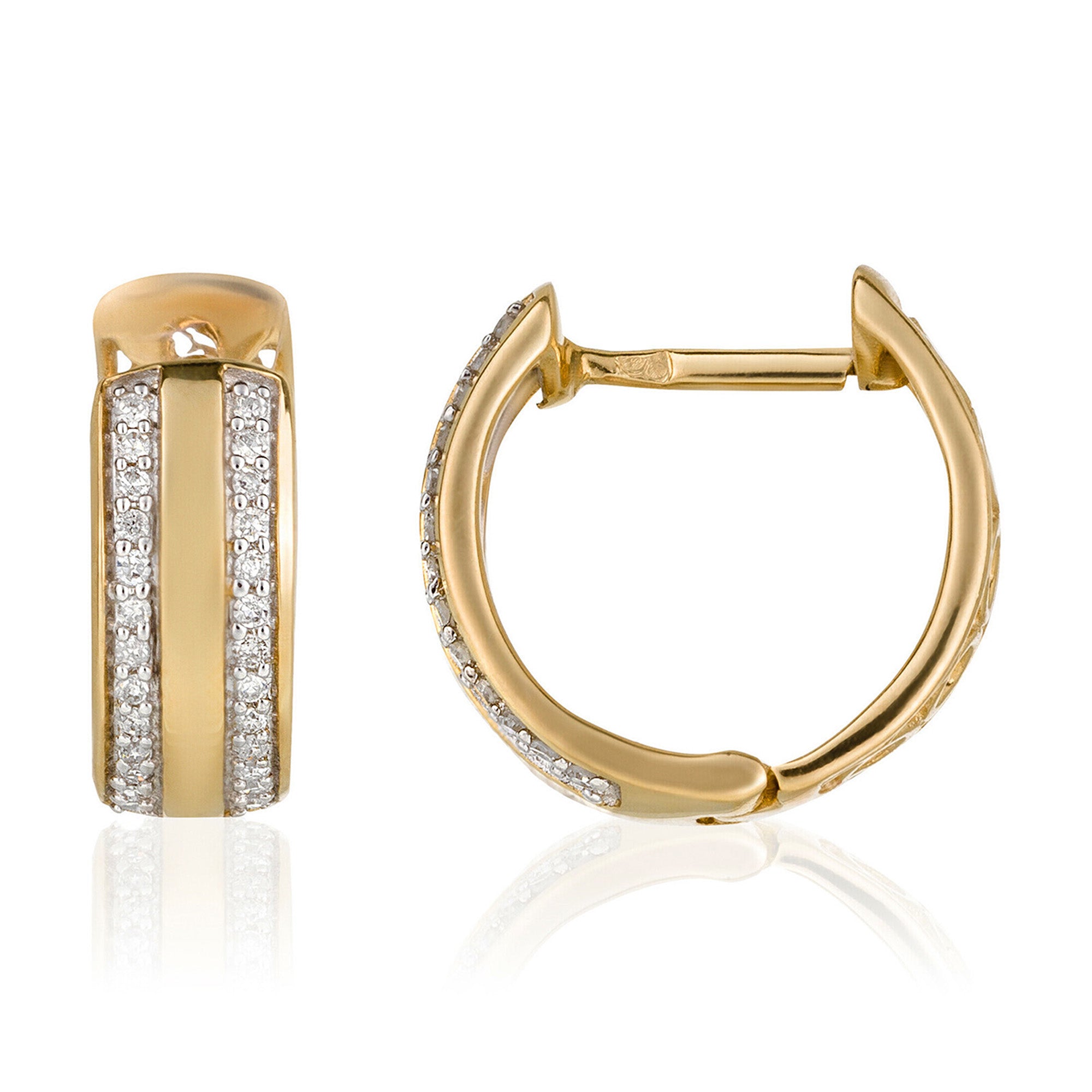 "Pavée D'Amour" Earrings D0.20/52