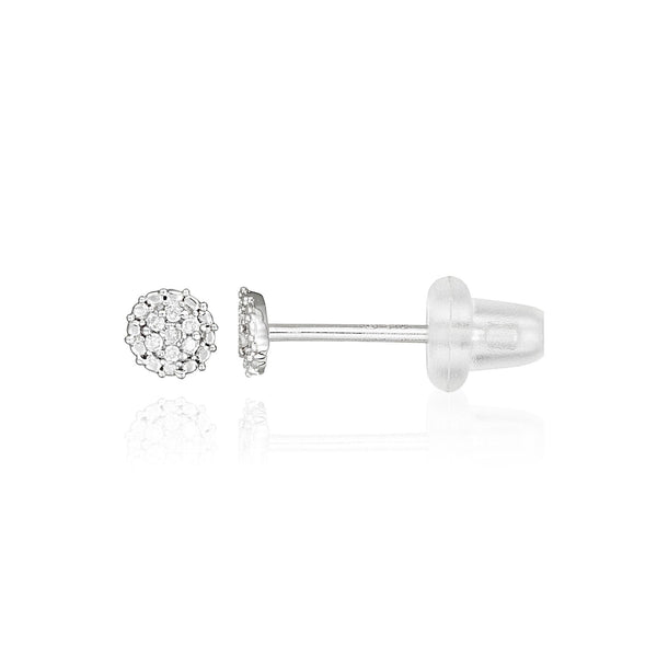 Boucles D'Oreilles "Idylle" Diamants 0,07/18