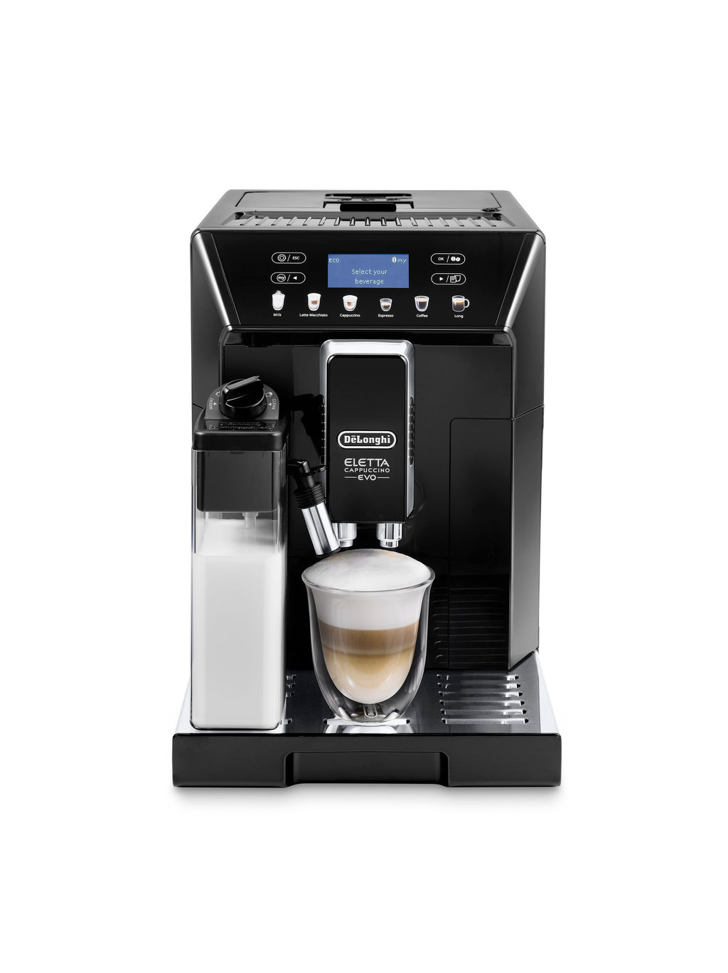 Eletta Cappuccino Evo - Black