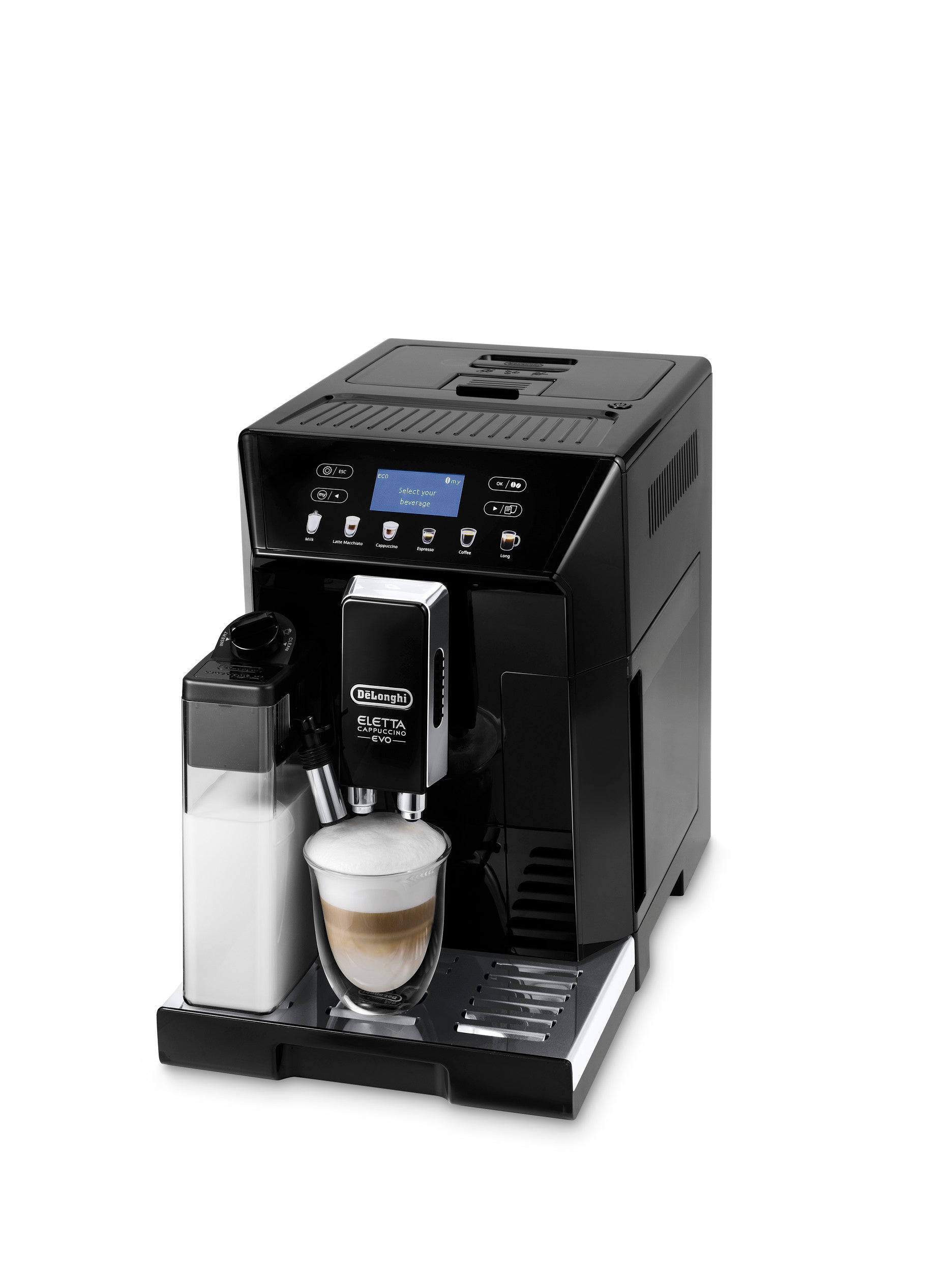 Eletta Cappuccino Evo - Black