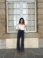 Jean Elenette gris anthracite