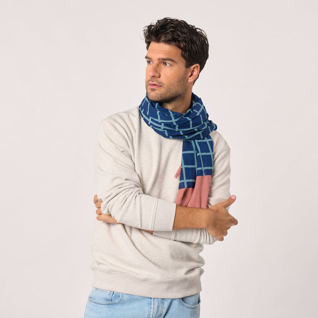 Foulard de 100 % Algodón Orgánico - Crête