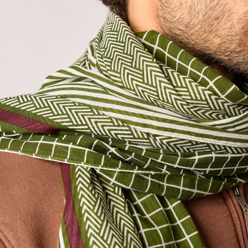 Sciarpa In 100% Cotone Bio - Naples