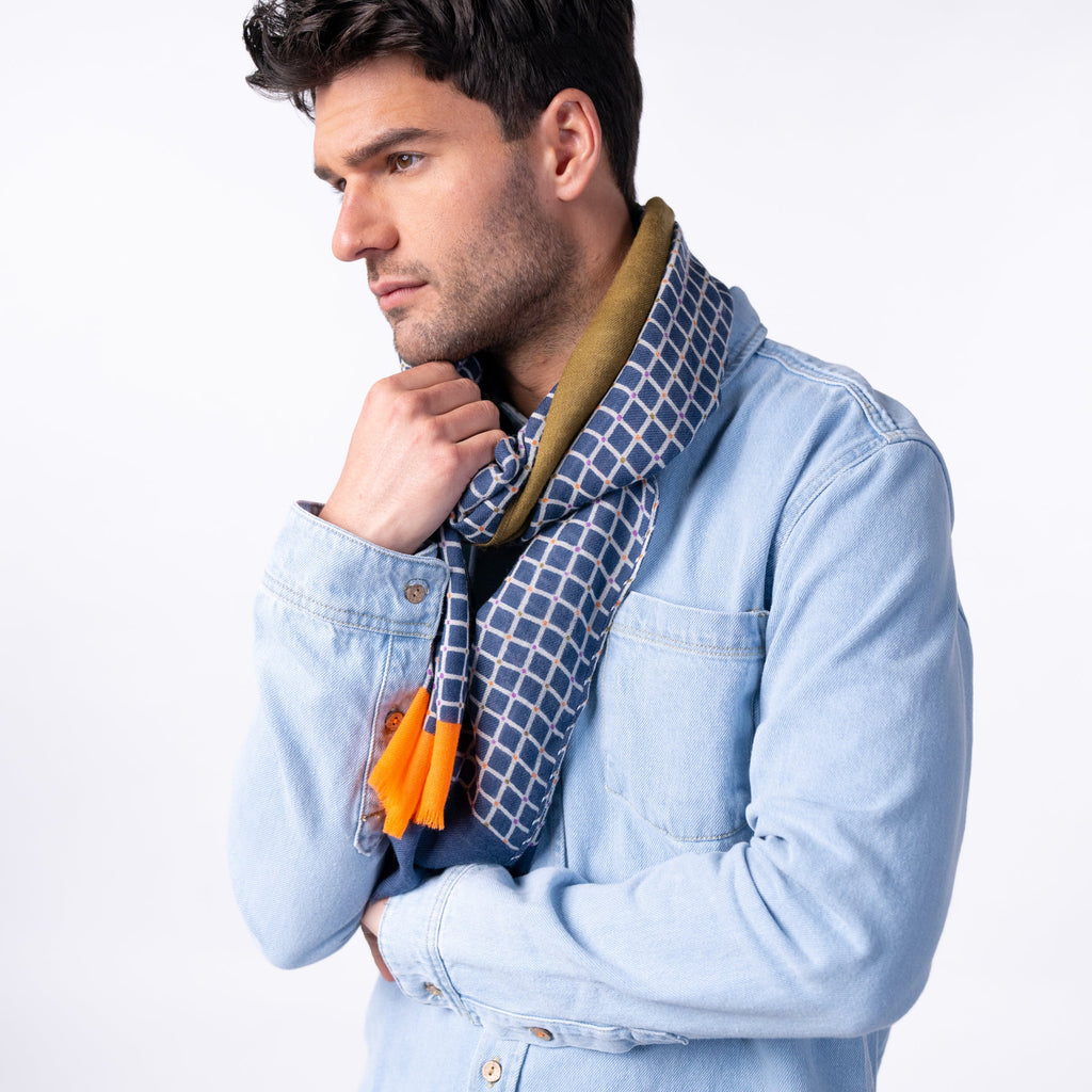 100% Wool Scarf - Jean