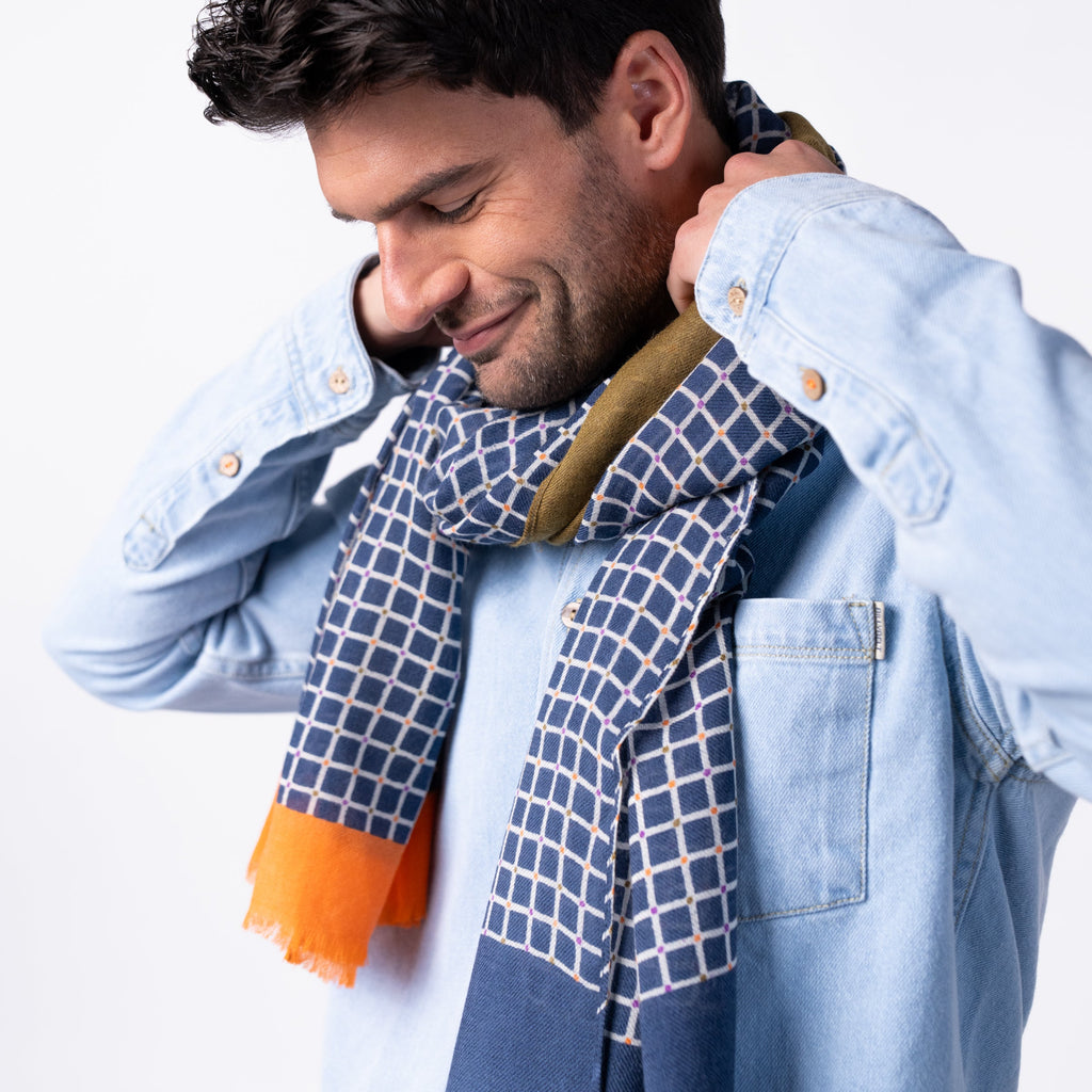 100% Wool Scarf - Jean