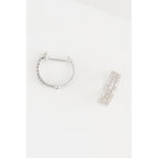 Pendientes "Clélia" Diamantes 0.27/60 - Oro blanco 375/1000