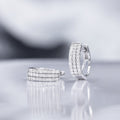 Pendientes "Clélia" Diamantes 0.27/60 - Oro blanco 375/1000