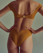 Culotte Taille Haute Eclipse - Mustard
