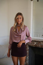 Blouse Fluide Sandra - Rose