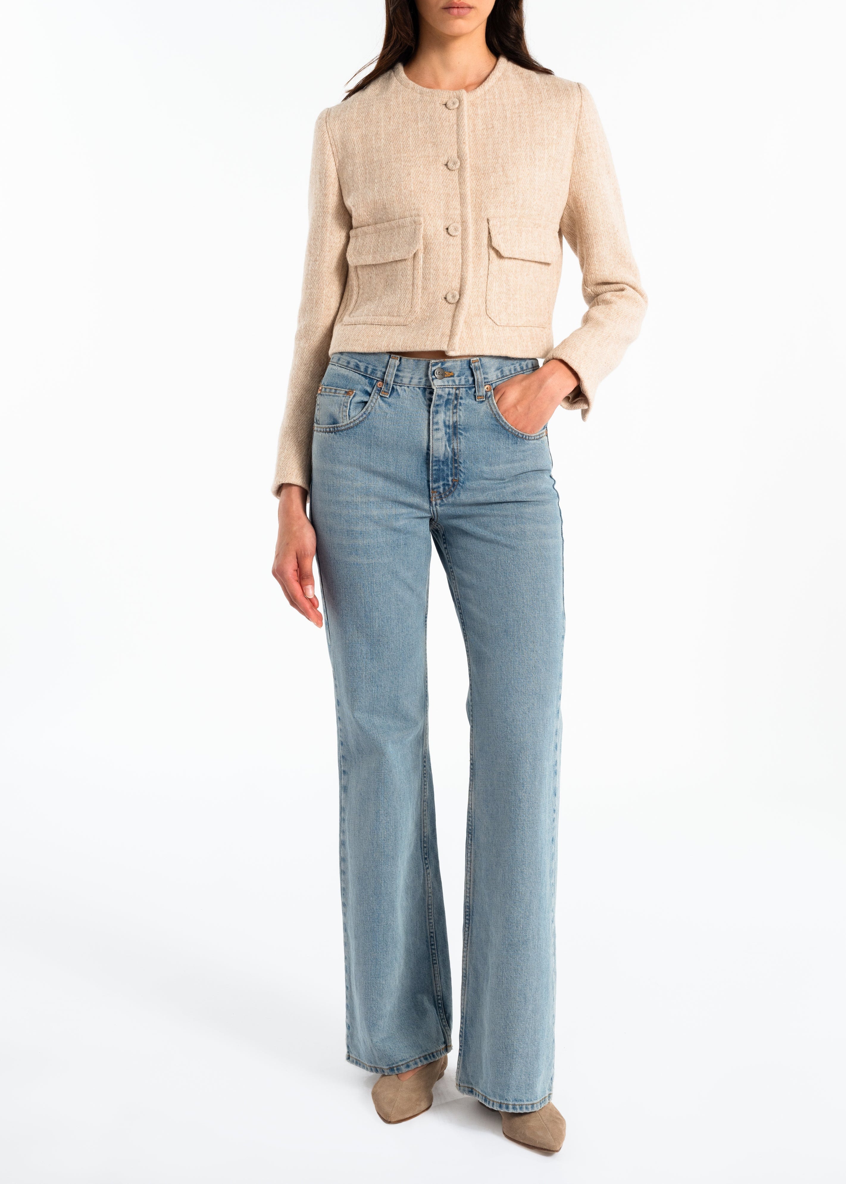 Edith Jacket - Cream