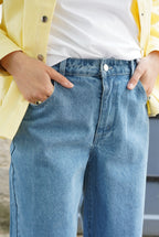 Bastien Turn-Up Jeans Blue