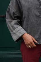 Chemise Léonore Denim Gris
