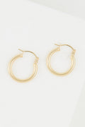 Pendientes Aros “Théa” 15Mm – Oro Amarillo