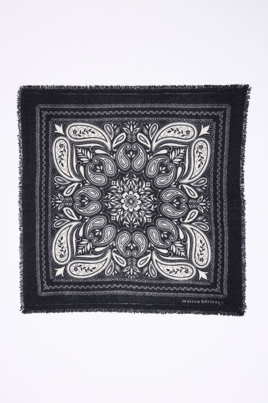 Small Efi Bandana - Black White - Kids