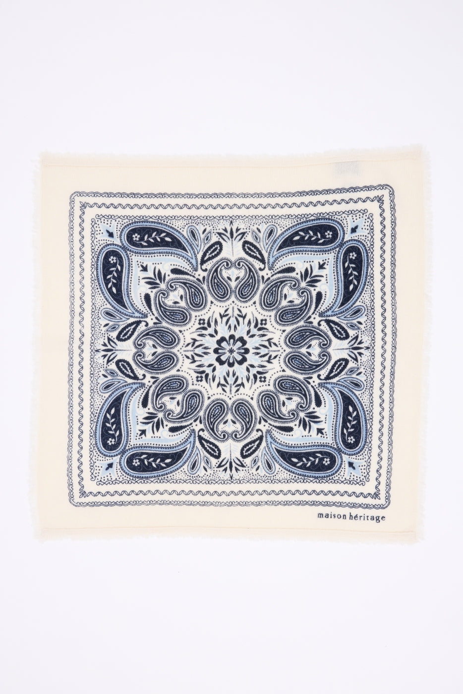 BANDANA/EFI/NAVY/ECOPAPER/SKYBLUE-M-54*54CM