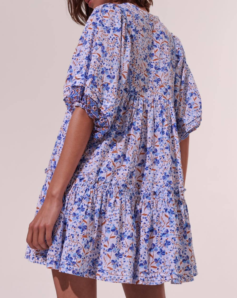 Robe Courte Aria - Sky Mini Jonquille - Femme