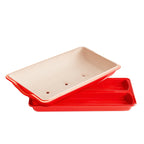 Moule À Ciabatta En Céramique Hr® - Coquelicot