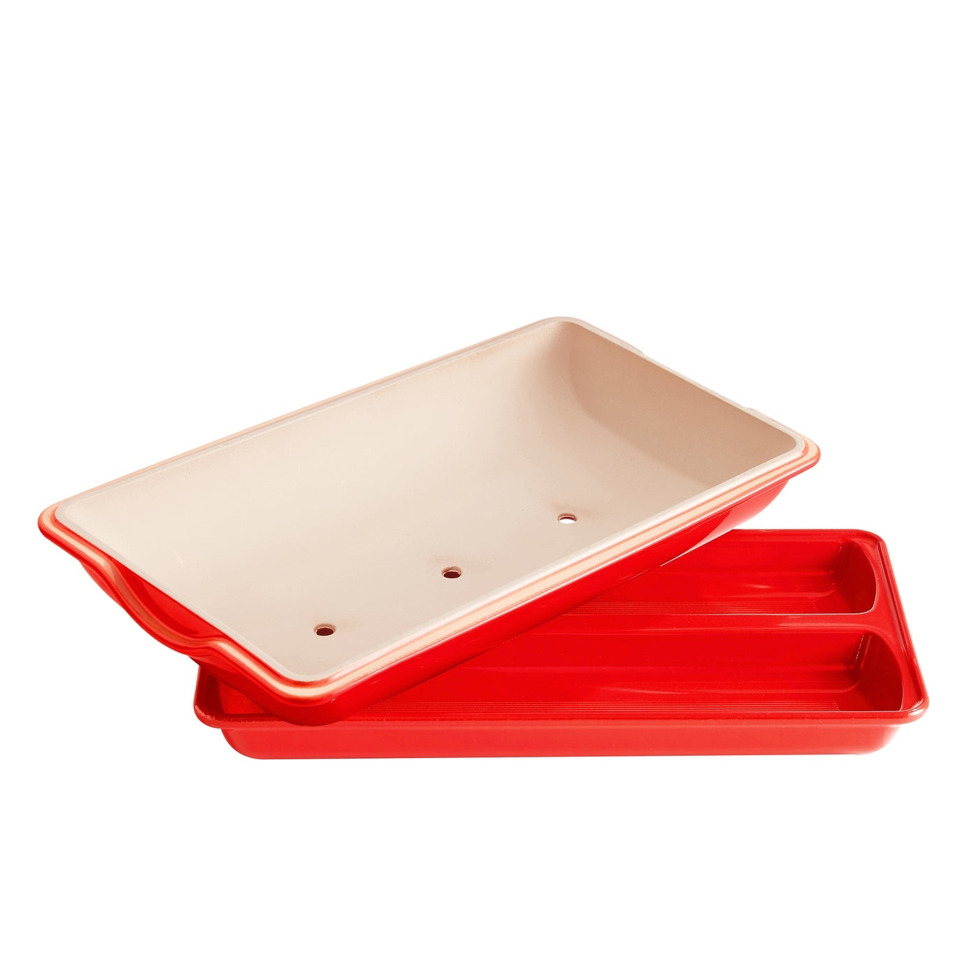 Moule À Ciabatta En Céramique Hr® - Coquelicot