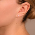 “My Pearl” Earrings 375/1000 White Gold White Pearls