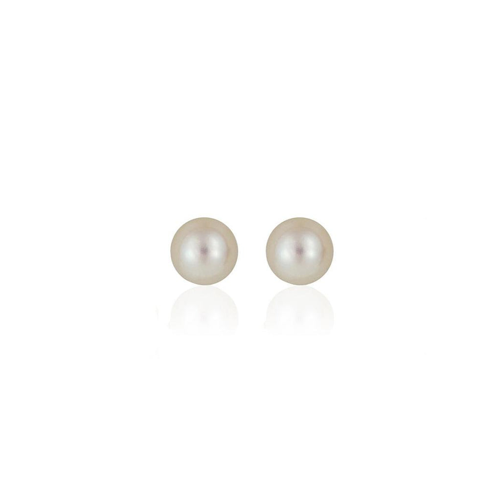 Boucles D'Oreilles "My Pearl" - Or Jaune 375/1000 Perles Blanches