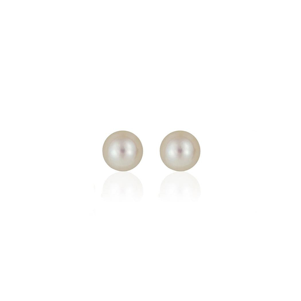 Boucles D'Oreilles "My Pearl" - Or Jaune 375/1000 Perles Blanches