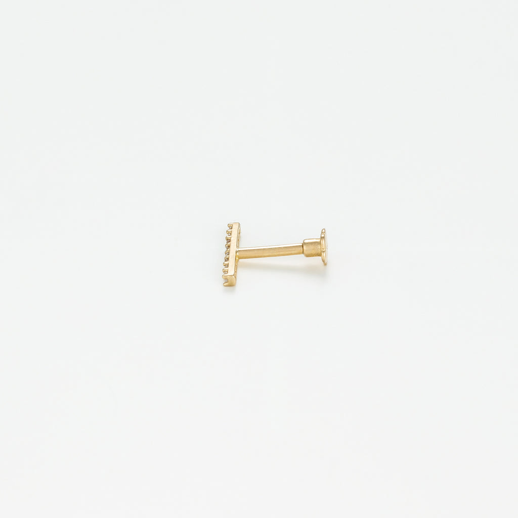 Bijou Cartilage Unitaire "Lena" - Or Jaune 375/1000