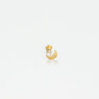 Bijou Cartilage Unitaire "Lune Dorée" - Or Jaune 375/1000