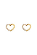 Boucles D'Oreilles "Only You" Or Jaune 375/1000 Et Zirconium